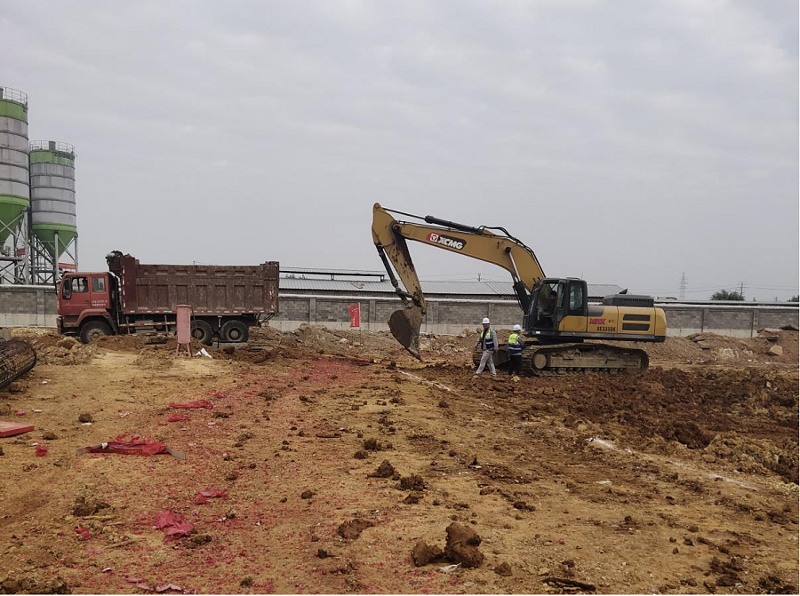 華南分公司桂平垃圾焚燒發(fā)電項(xiàng)目主廠房動(dòng)土開(kāi)挖