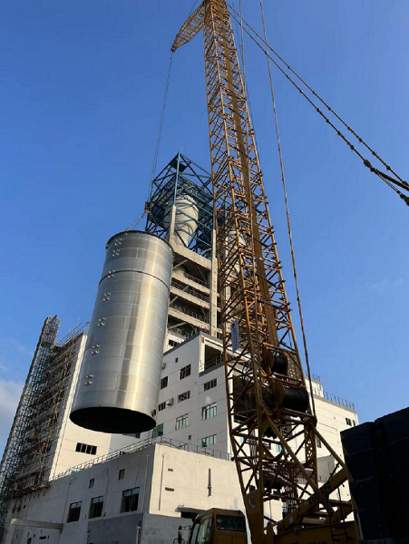 華北公司東莞巨正源料倉項(xiàng)目啟動“大干100天”活動