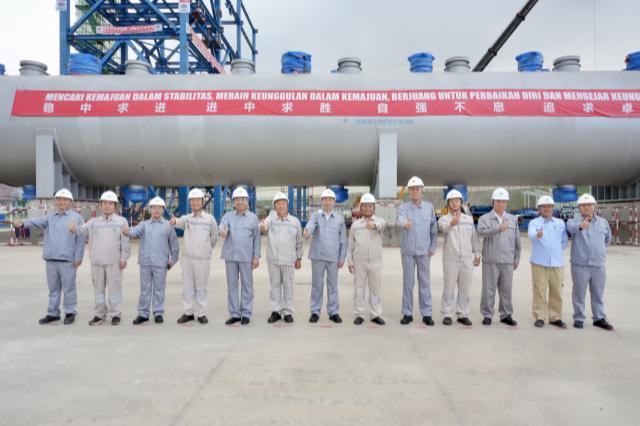 莫鼎革調(diào)研中國(guó)化學(xué)在印尼重點(diǎn)項(xiàng)目